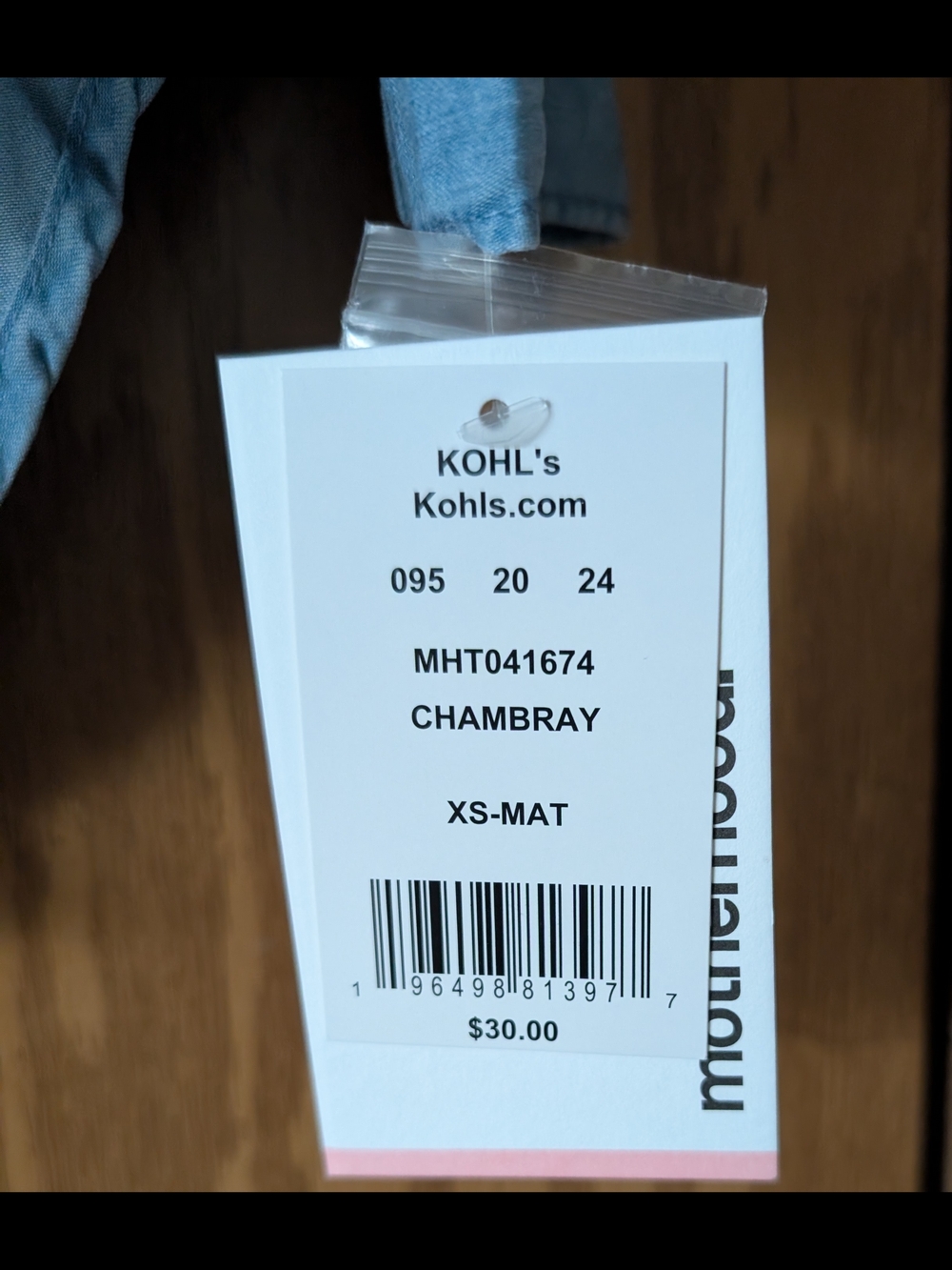 3 XS  Motherhood Maternity Shirts/Dress. All 3 New W/Tags - Picture 4 of 10